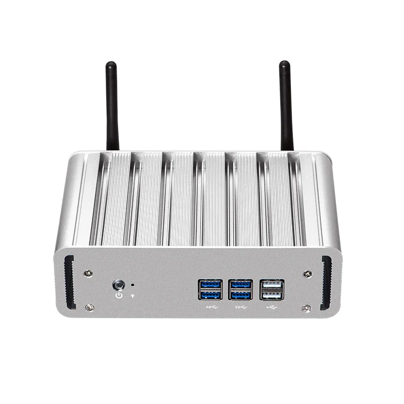 XCY Intel Pentium 4415U безвентиляторный мини ПК с Windows 10 HTPC Офисный Компьютерный HDMI VGA 300