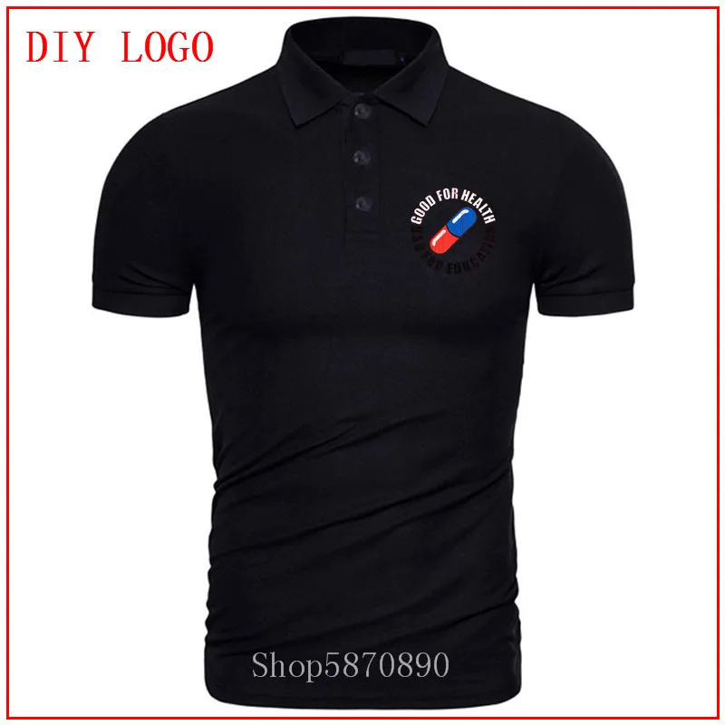 Новинка 2020 мужские футболки поло с коротким рукавом женское Аниме Манга нео