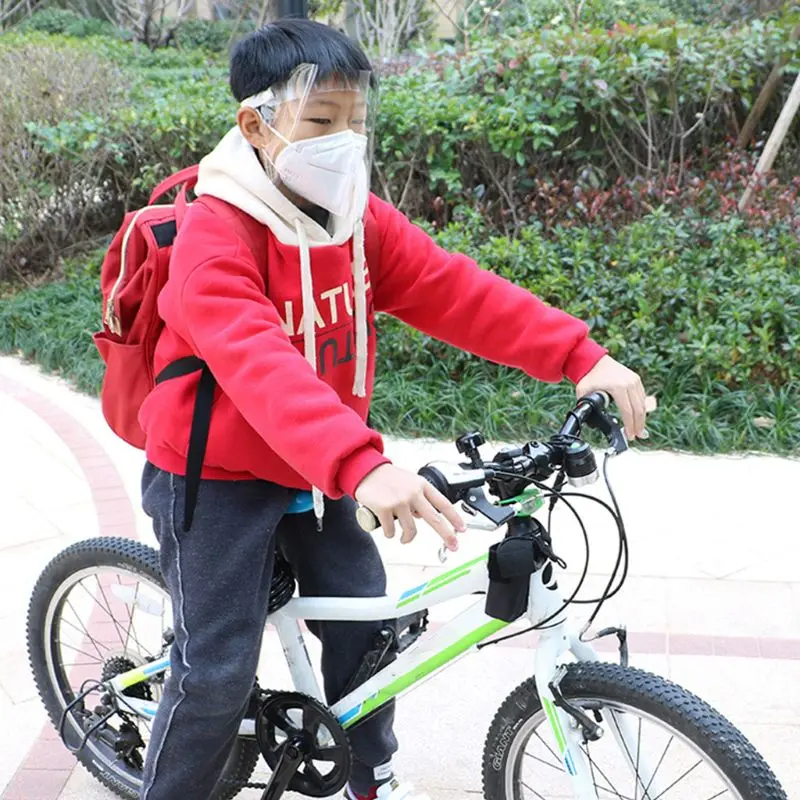 Прозрачная Пыленепроницаемая защитная маска на все лицо защитный козырек|Маски|