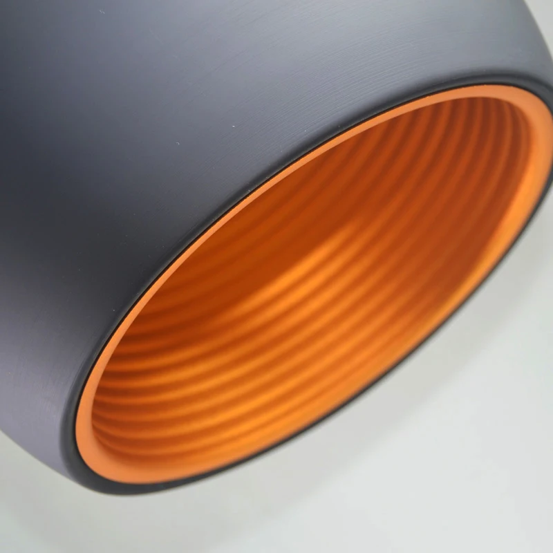 Подвесные светильники 20 см 25 черно-белые E27 |