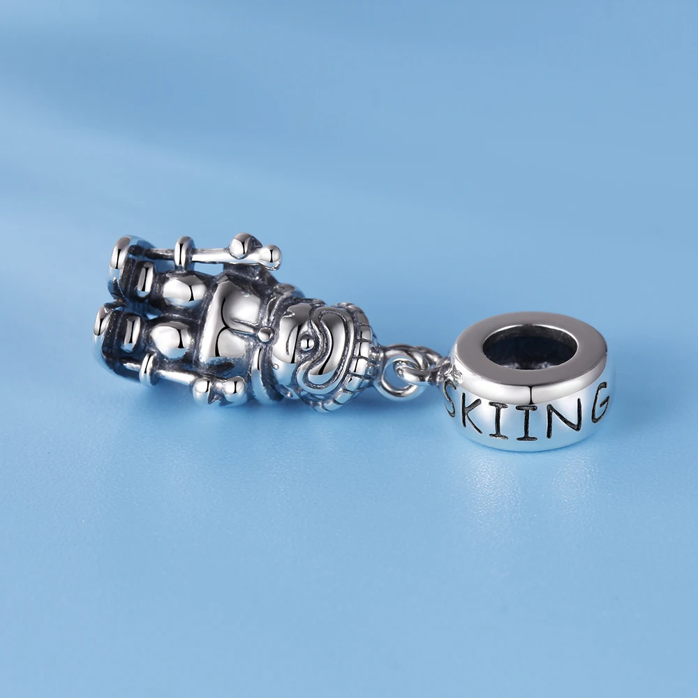 Шармы для катания на лыжах мальчика браслеты подвески ювелирные изделия своими