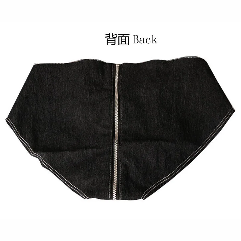 Hot Sexy Zipper Open Crotch Short Jeans Denim Booty Shorts Pole Dance Clubwear Micro Mini Bermudas Feminina Pantalon Panties | Женская