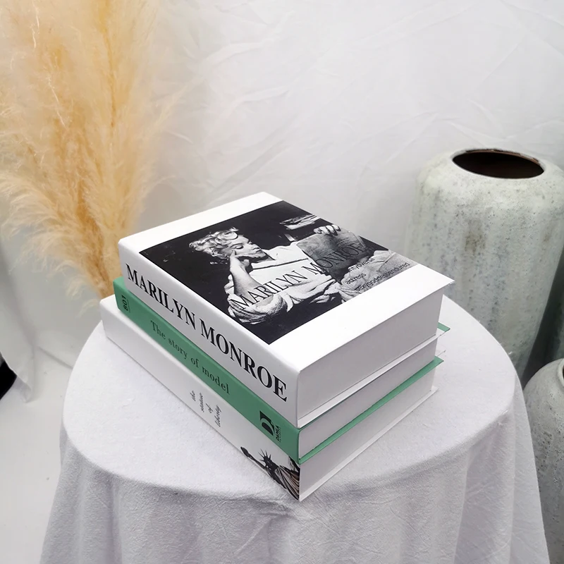 

Fake Book Decoration Creative Nordic Simple English Decorative Book Christmas Coffee Decoration Hotel Simulation Book Model