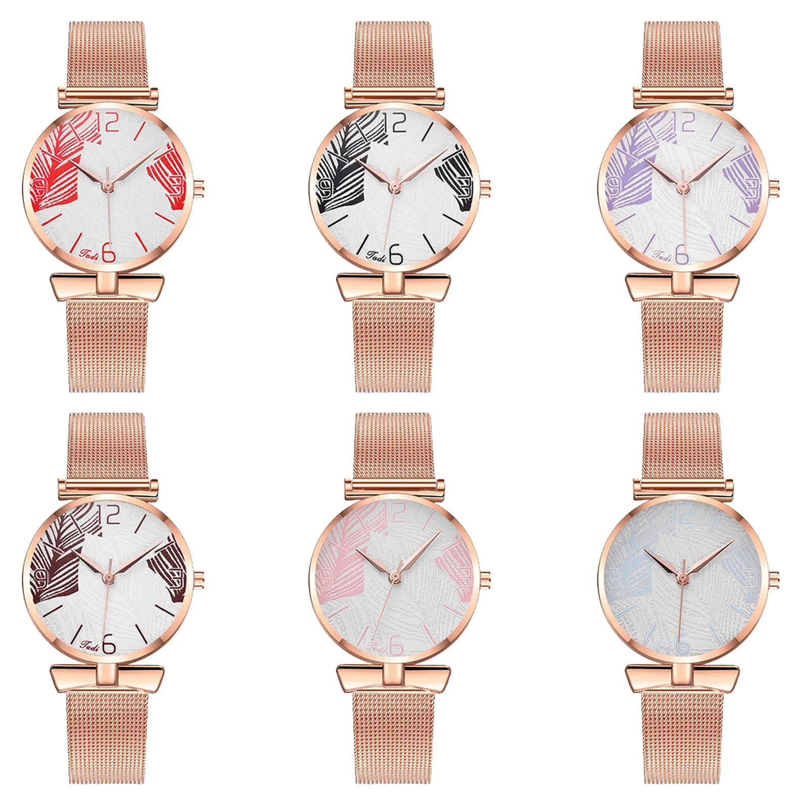 Часы + браслет комбинированные женские часы GADI /T27 из нержавеющей стали ремешок