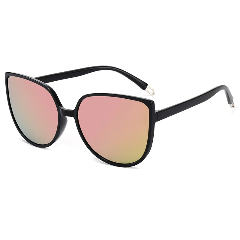 Винтажные негабаритные Круглые Солнцезащитные очки женские брендовые