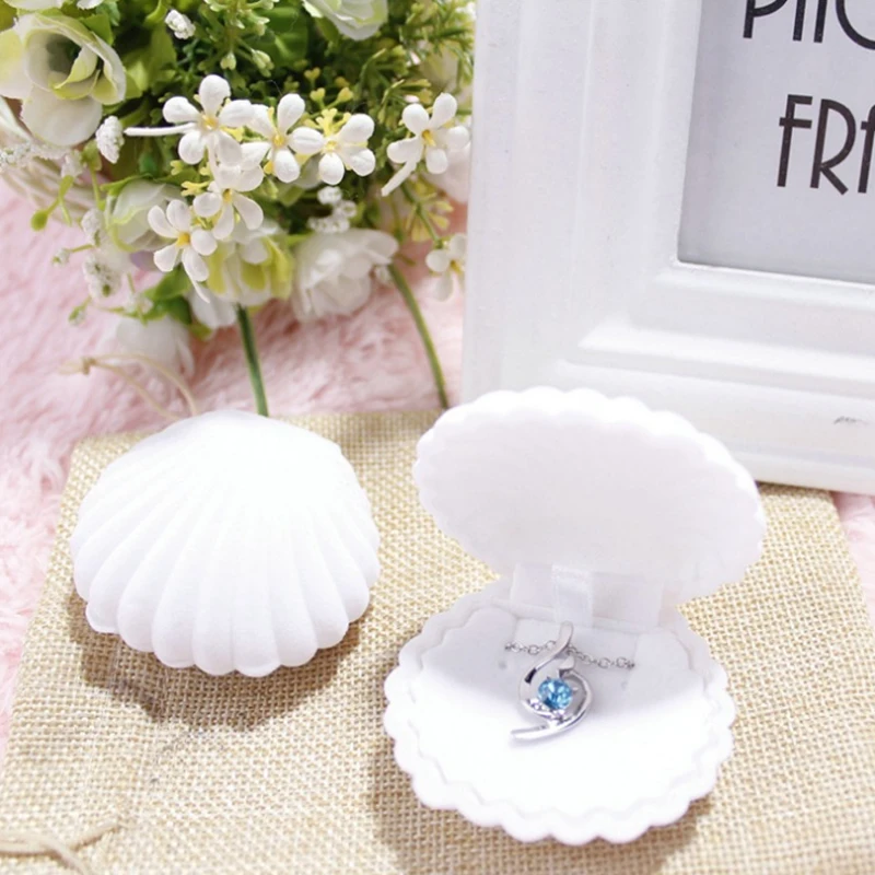 Эстетическая мода многоцветный бархатный бокс для хранения ювелирных изделий