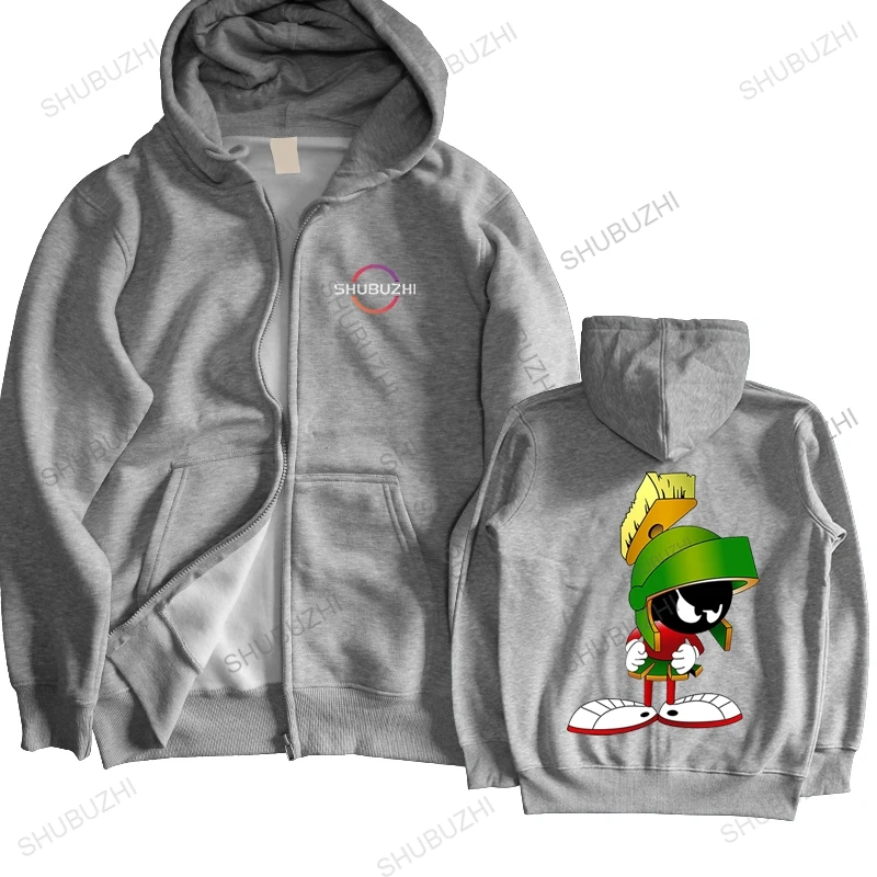 

Мужская толстовка с капюшоном Marvin The Martian, свободная толстовка с капюшоном, Забавный хлопковый пуловер в стиле унисекс, 5 размеров