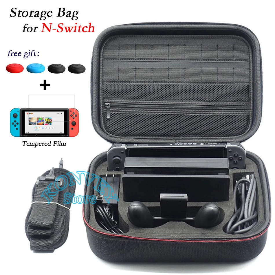 Для аксессуаров Nintendo Switch большая сумка для переноски жесткий чехол путешествий с