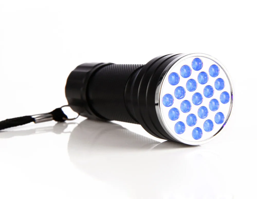 Аккумуляторная USB-вспышка Goodland 21 светодиод 2019 нм ультрафиолетовая Черная | Спорт