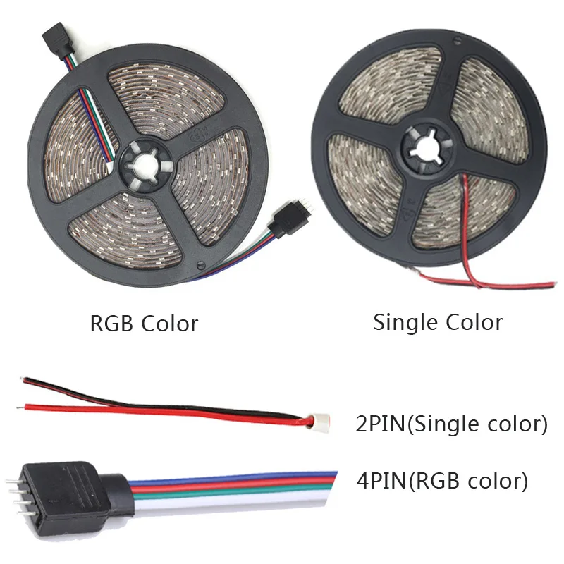 60 светодиосветодиодный sm Водонепроницаемая rgb Светодиодная лента 5 М 5050 2835