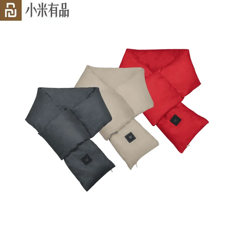 

Youpin Cottonsmith Smart Graphene Heating Temperature Control Multifunctional Scarf High and Low-Frequency Massage Scarf Shawl