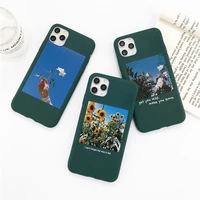 tidove luxury flowers case for iphone 11 pro max 6 6s plus 7 8 plus x xr xs max 5 5s se 2020 soft silicone shockproof back cover