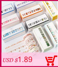 1 шт. Kawaii тонкая рисовая бумага клейкие ленты Скрапбукинг маскирования клейкие ленты наклейки Скрапбукинг Washitape стиральная лента sumikko 02589