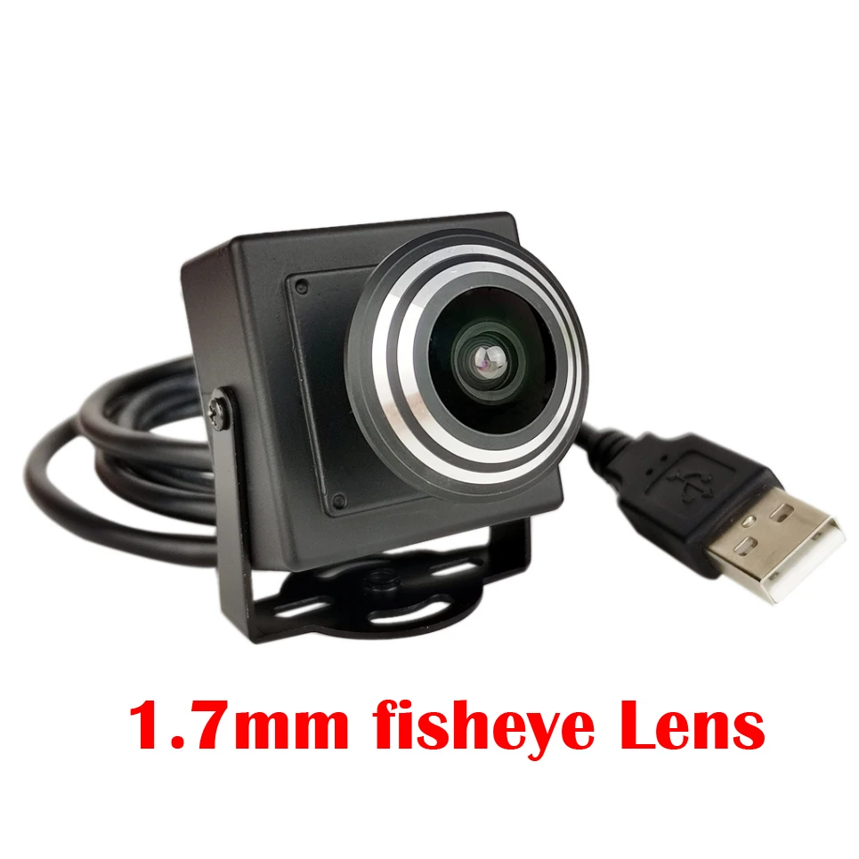2 Мп USB веб-камера 1080P HD Mini CMOS OV2710 UVC OTG 170 градусов объектив рыбий глаз