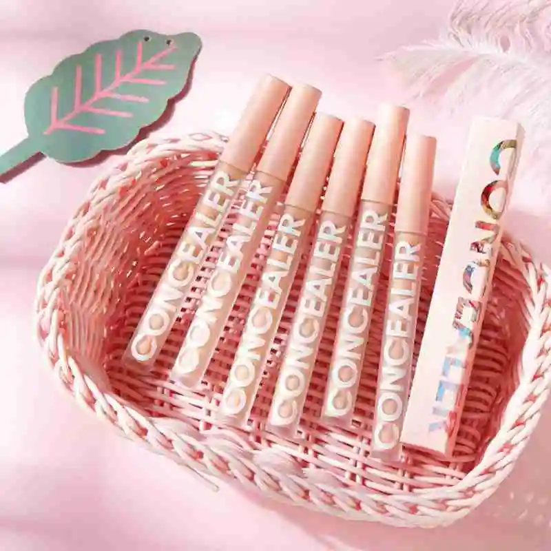 

Eyes Face Concealer Liquid Cover Dark Circles Acne Natural Make up Effect Anti cernes Base Foundation Cream Makeup Cosmetics