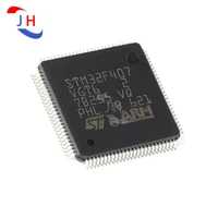 1pcs 100genuine stm32f407vgt6 stm32f407vg lqfp 100 arm cortex m4 32 bit microcontroller mcu ic