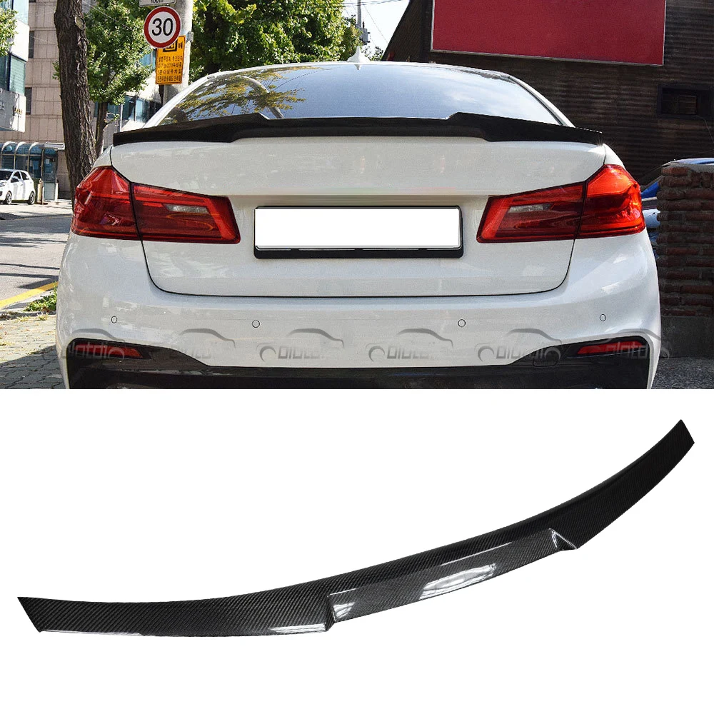 Автомобильный Стайлинг спойлер из настоящего углеродного волокна для заднего