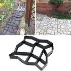 1 шт. формы для мощения цемента, кирпича, бетона, сделай сам, пластиковая дорожка, форма для каменной дороги, кирпич, многоразовое украшение для сада