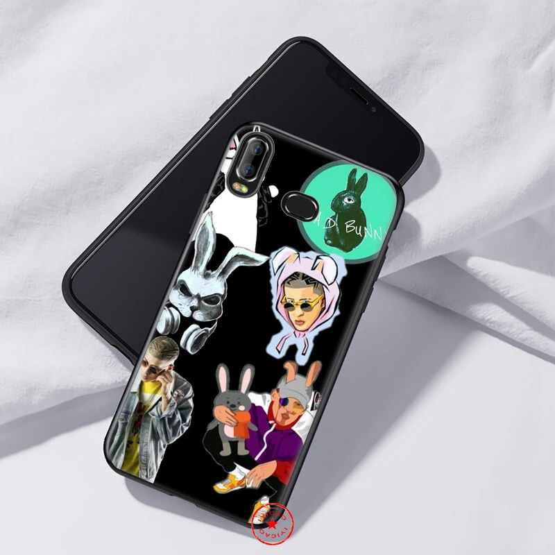 IYICAO Bad Bunny Rapper Soft Case for Samsung Galaxy A9 A7 A8 A6 Plus 2018 A3 A5 2017 2016 &amp J6 Cover |