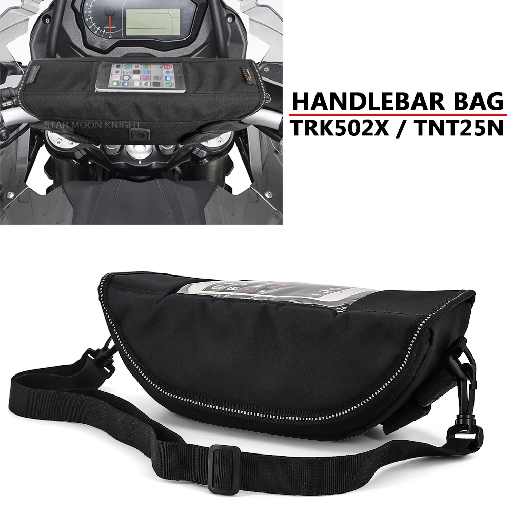 

For Benelli TRK 502 X TRK502X TNT25N TNT 25N Motorcycle Accessories Waterproof Bag Storage Handlebar bag Travel Tool bag