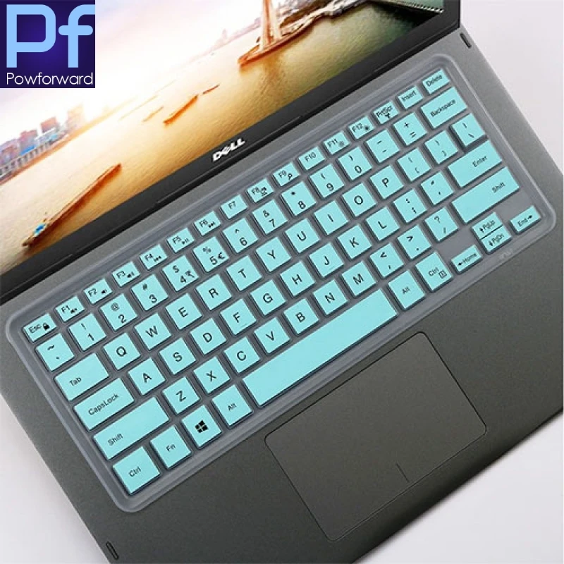 Силиконовые клавиатуры для ноутбука ухода за кожей кожи Dell Latitude 3400 3480 5400 3490