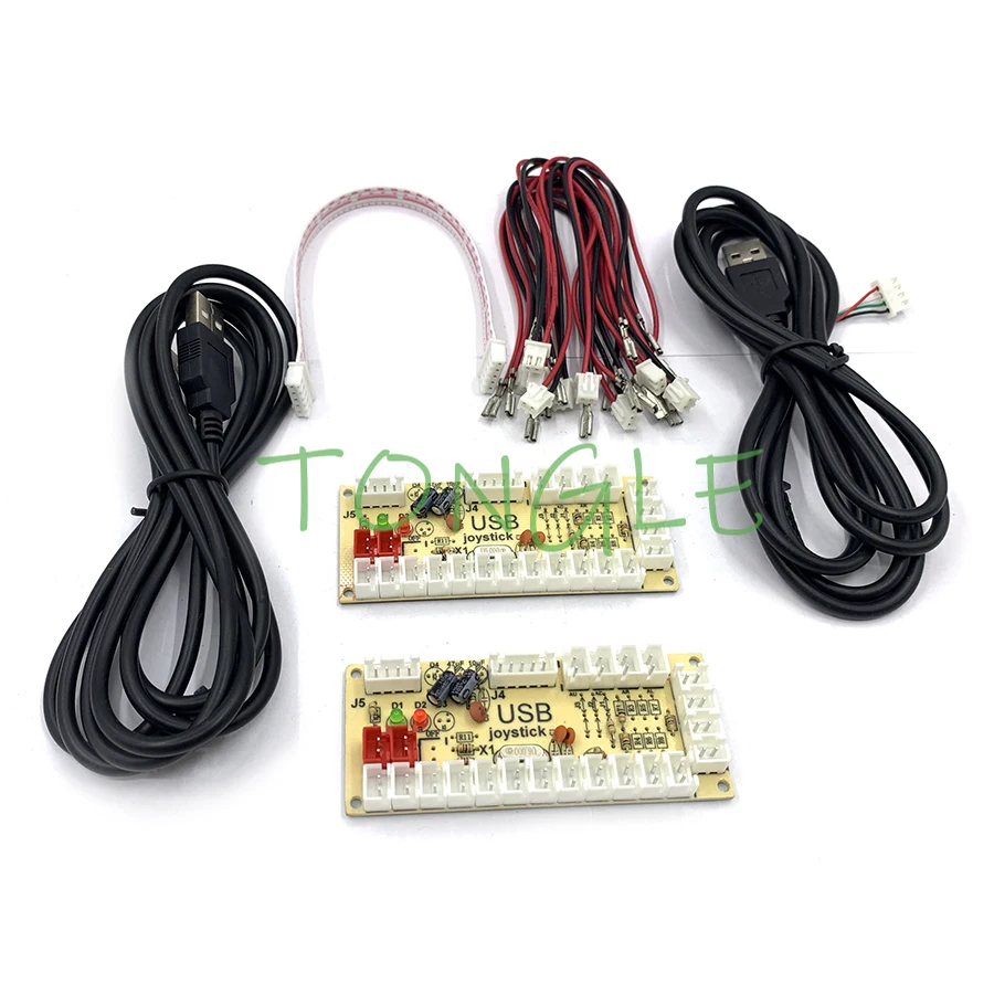2pin ноль задержка USB энкодер PC джойстик кнопка для MAME Fight Stick управления DIY аркадная