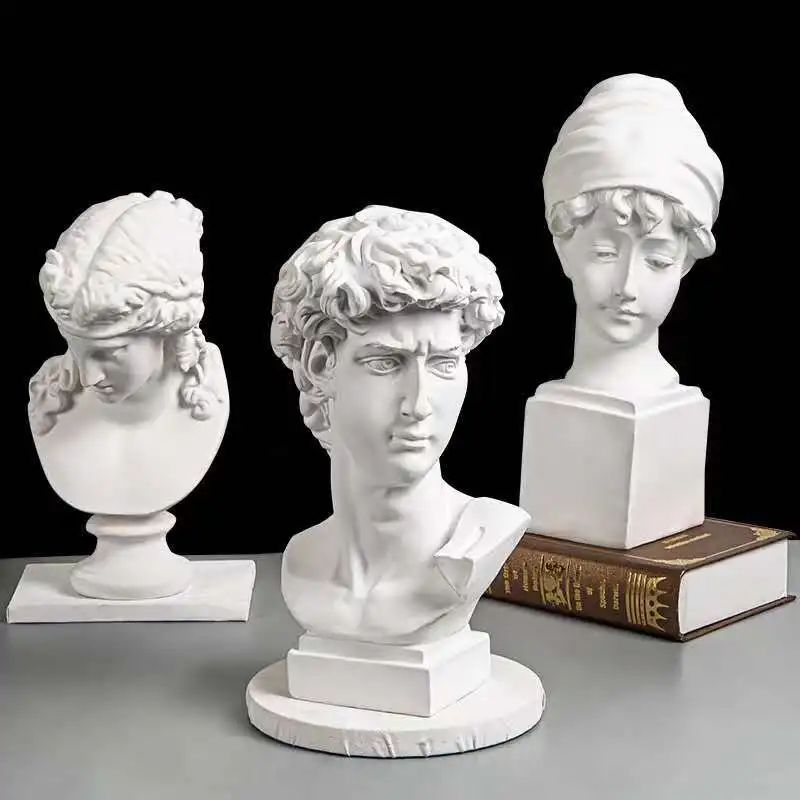 Статуя из смолы 15 см скандинавский Декор для дома статуя Европейского персонажа
