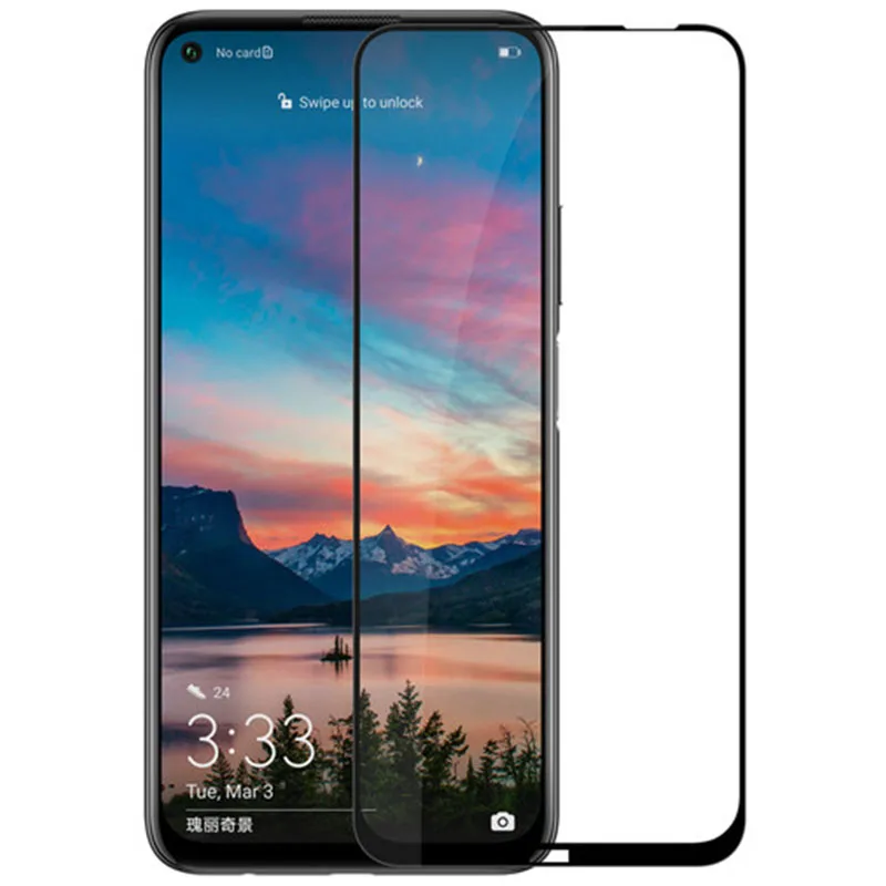 Защитное стекло закаленное 3D для Huawei Nova 7 7i|Защитные стёкла и плёнки телефонов| |