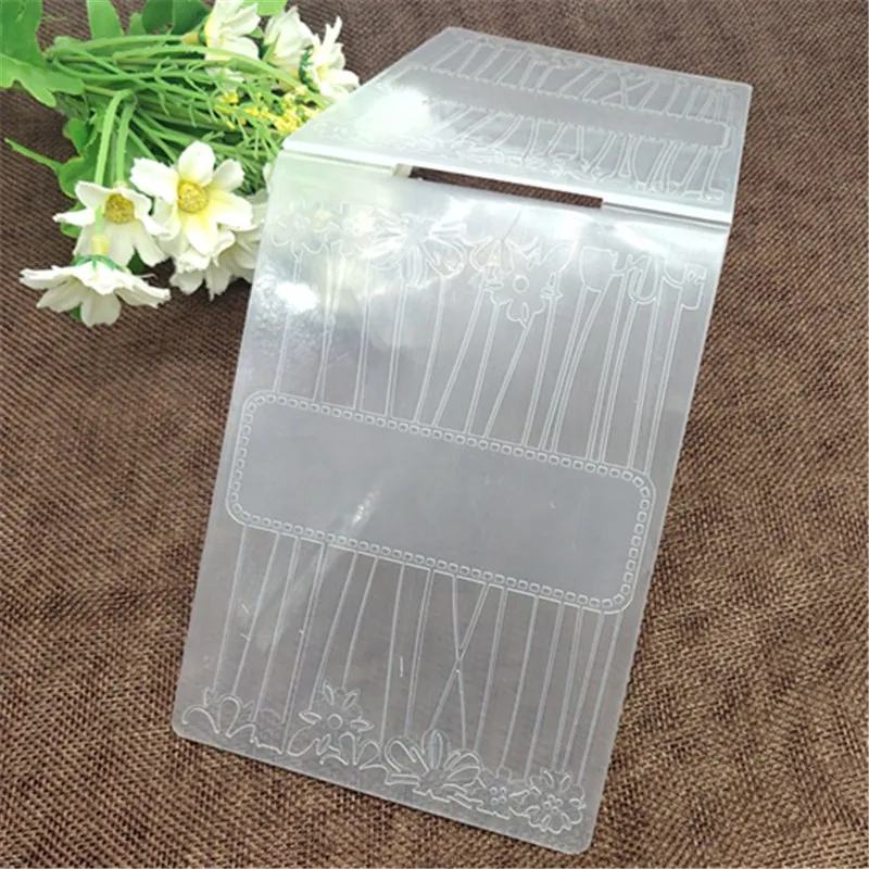 Красивый цветок отпечаток сообщений пластиковая искусственная деталь сделай