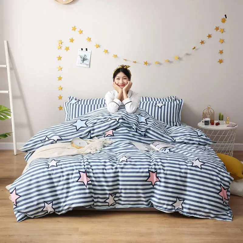 Pure cotton quilt cover 100% fabric single 2 double thermal thickened 1 meter children student | Дом и сад