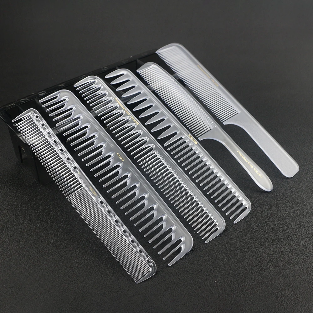 Профессиональная прозрачная Расческа для парикмахерских уход за волосами