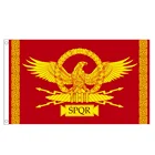 Xuthus Бесплатная доставка 90*150 см 5*3 фута SPQR Римская империя Сенат и люди римского флага для украшения