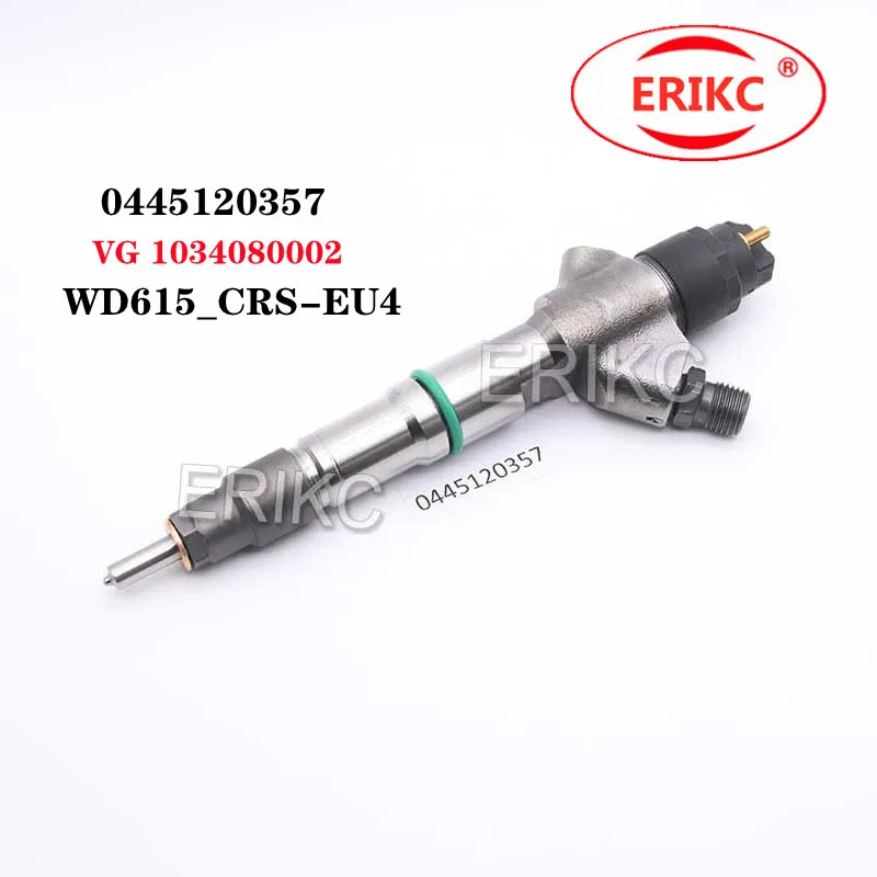 

ERIKC 0445120357 Common Rail Injection 0445 120 357 OEM VG 1034080002 Original Top Quality 0 445 120 357 FOR WD615_CRS-EU4