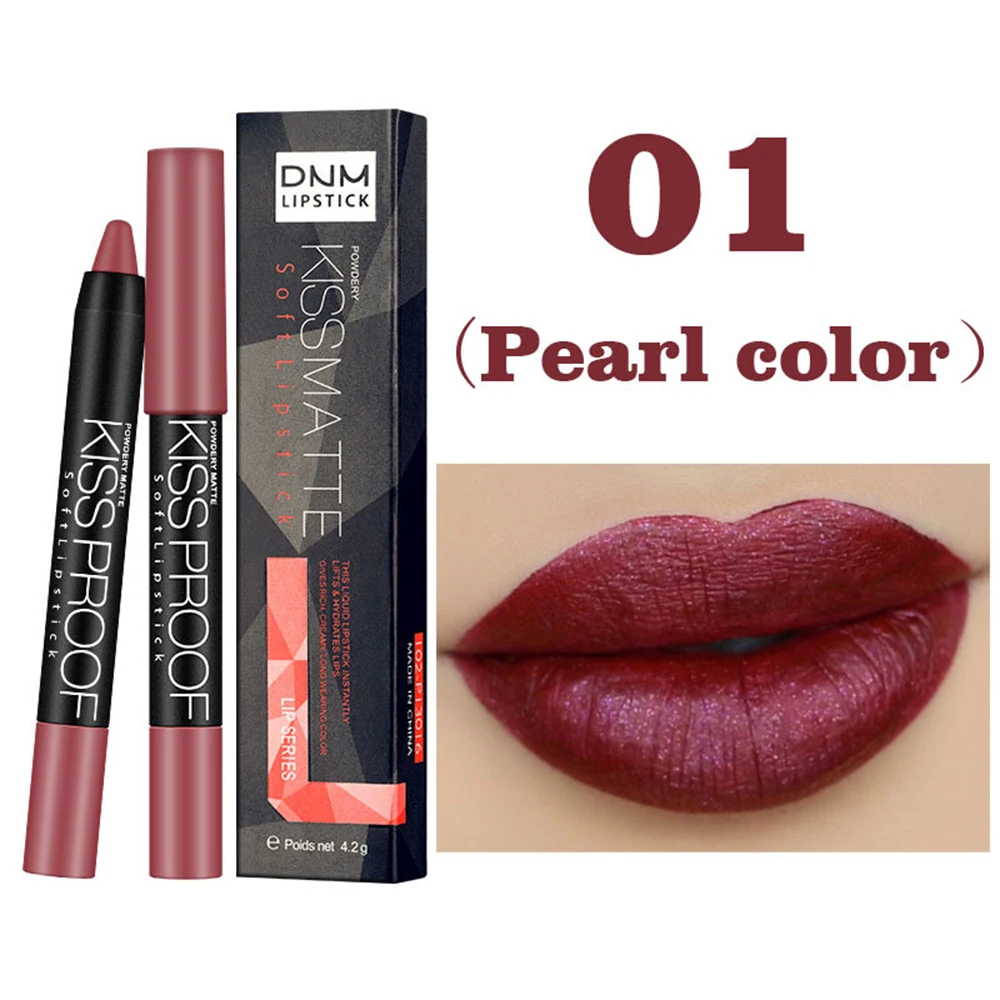 Распродажа на складе! Сверкающий блеск для губ матовая губная помада водостойкая