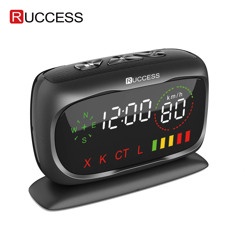 RUCCESS Anti Radar Detector for Russia 2 in 1 GPS Antiradar Car Detector Police Speed Camera Detector Anti-radar for Car