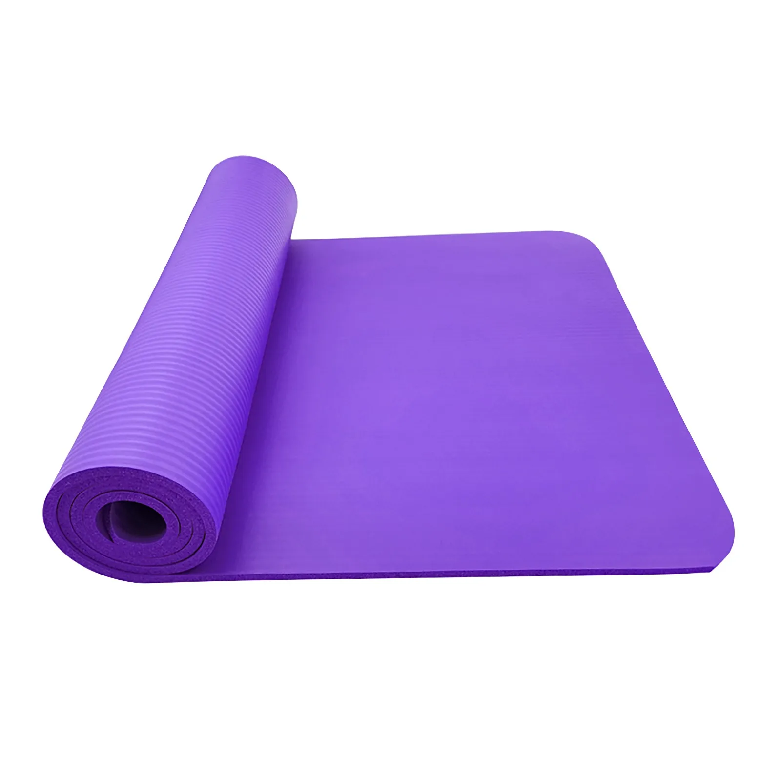 

Yoga Mats Widened Thickened Lengthened Household Non-slip Nbr Yoga Mat Mat 183cm*60cm*1cm 1PC Yoga Mat+1PC Strap+1PC Net Bag
