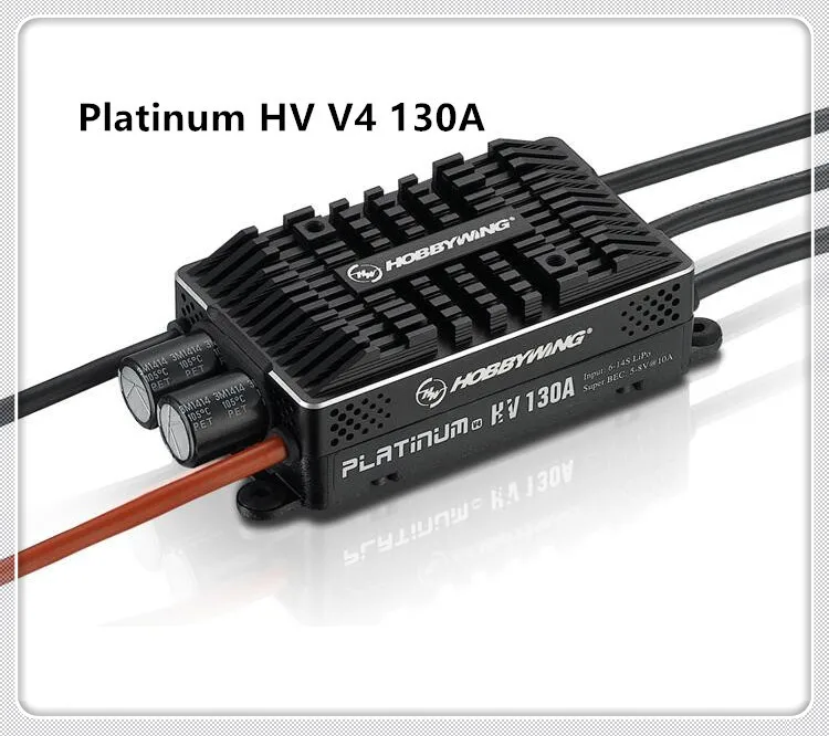 1 PC Platinum Hobbywing Platinum HV V4 130A BEC / OPTO 5-14 Li Li Li Li Li Li Li Li Li Li Li Li Li Li Li Li Li แม่พิมพ์ที่ว่างเปล่า Brushless ESC สำหรับ RC Drone เฮลิคอปเตอร์เค...