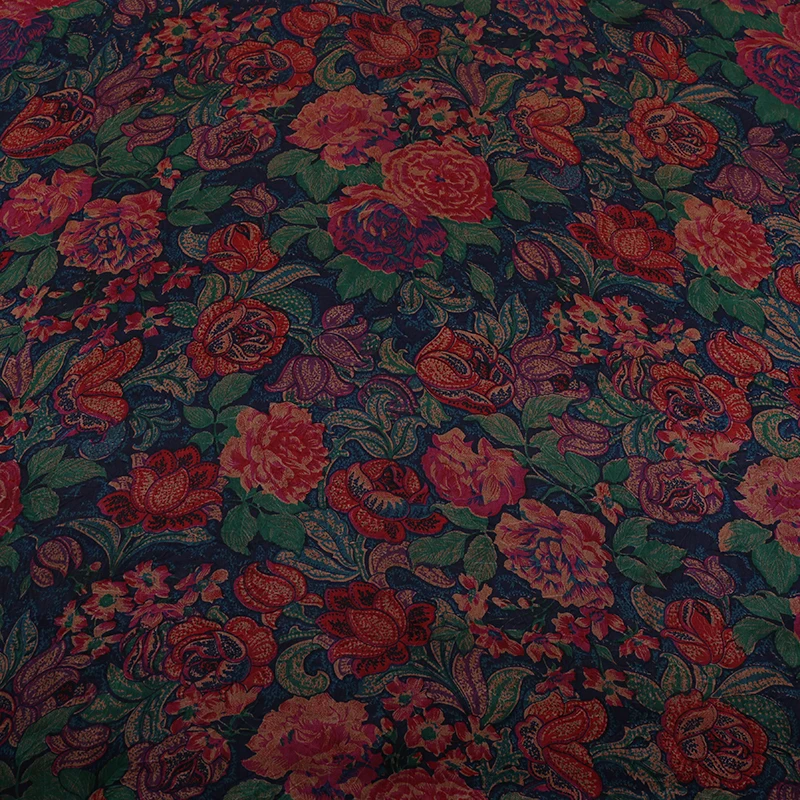 Новинка весна-лето 18 шелковая ткань из 100% шелка для женщин платье газовая Guangdong