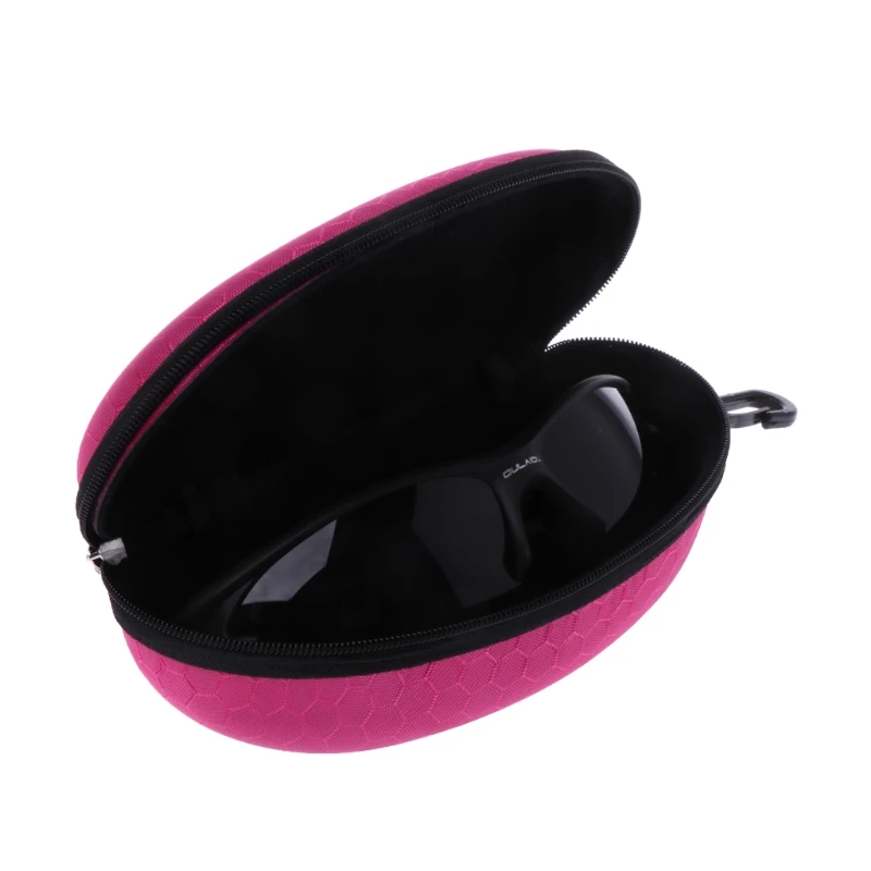 Портативные солнцезащитные очки на молнии Жесткий Чехол для очков защитная