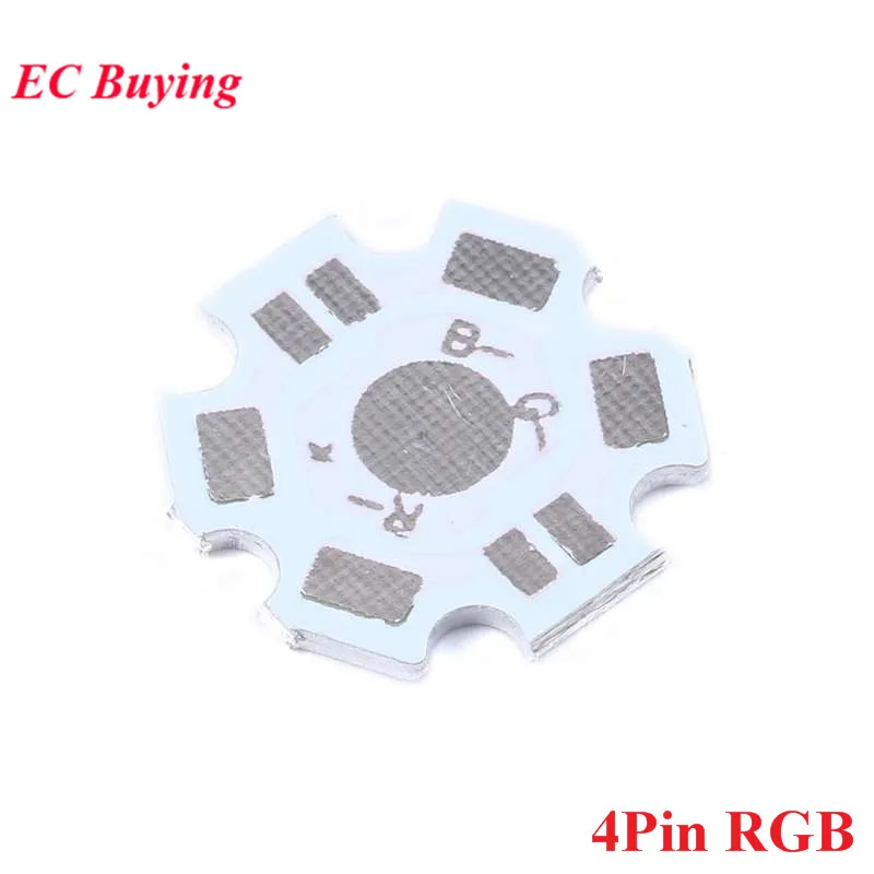 10 шт. алюминиевая основа для радиасветодиодный 1 Вт 3 5 | Электронные компоненты и