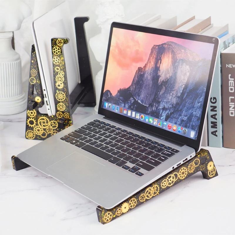 

Laptop Stand Mold Adjustable Computer Bracket Mould Laptop Riser Craft Tools
