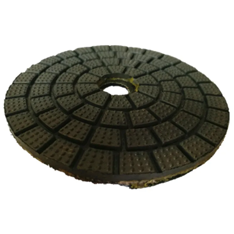 

4" 100mm Diamond Polishing Pad Black Disc Wet Use For Granite Marble Concrete Last Step Sanding Wheels Free Shipping 2PCS