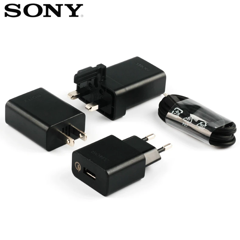 Оригинальное зарядное устройство для быстрой зарядки SONY UCH10 Xperia Z5 Premium E6883 XZ4 Compact L2