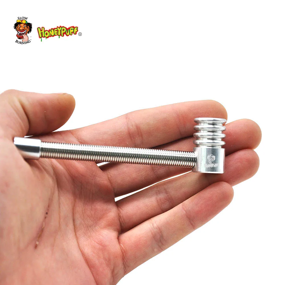 Складная металлическая трубка для курения 100 мм|pipe smoking|pipe smoking tobaccopipe tobacco pipes |