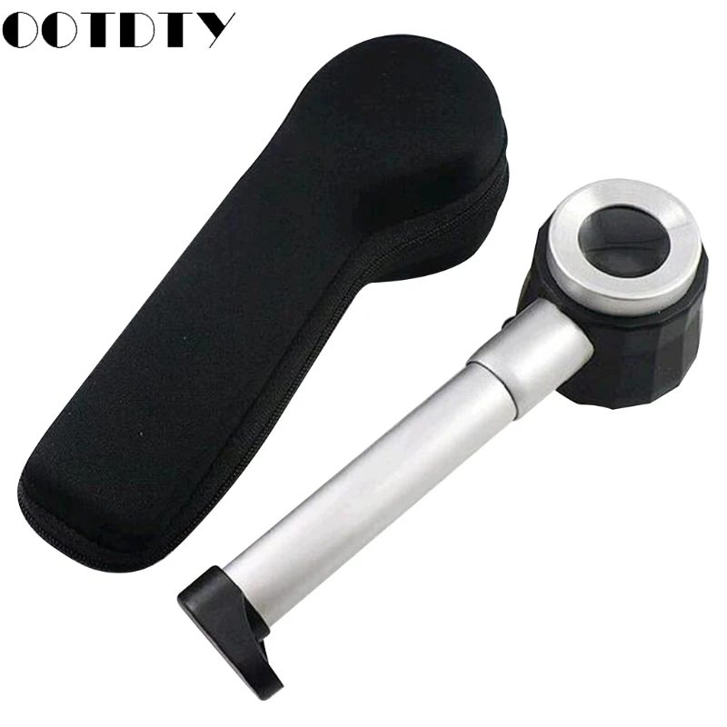 Ручка для дерматоскопа сглаживания четкого зрения увеличительное стекло в 10 раз