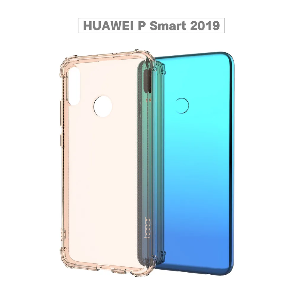 Мягкий чехол для телефона HuaWei P Smart 2019 ультратонкий защитный противоударный