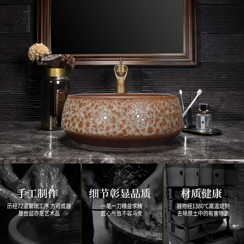 Китайская раковина Procelain керамические художественные раковины столешница для