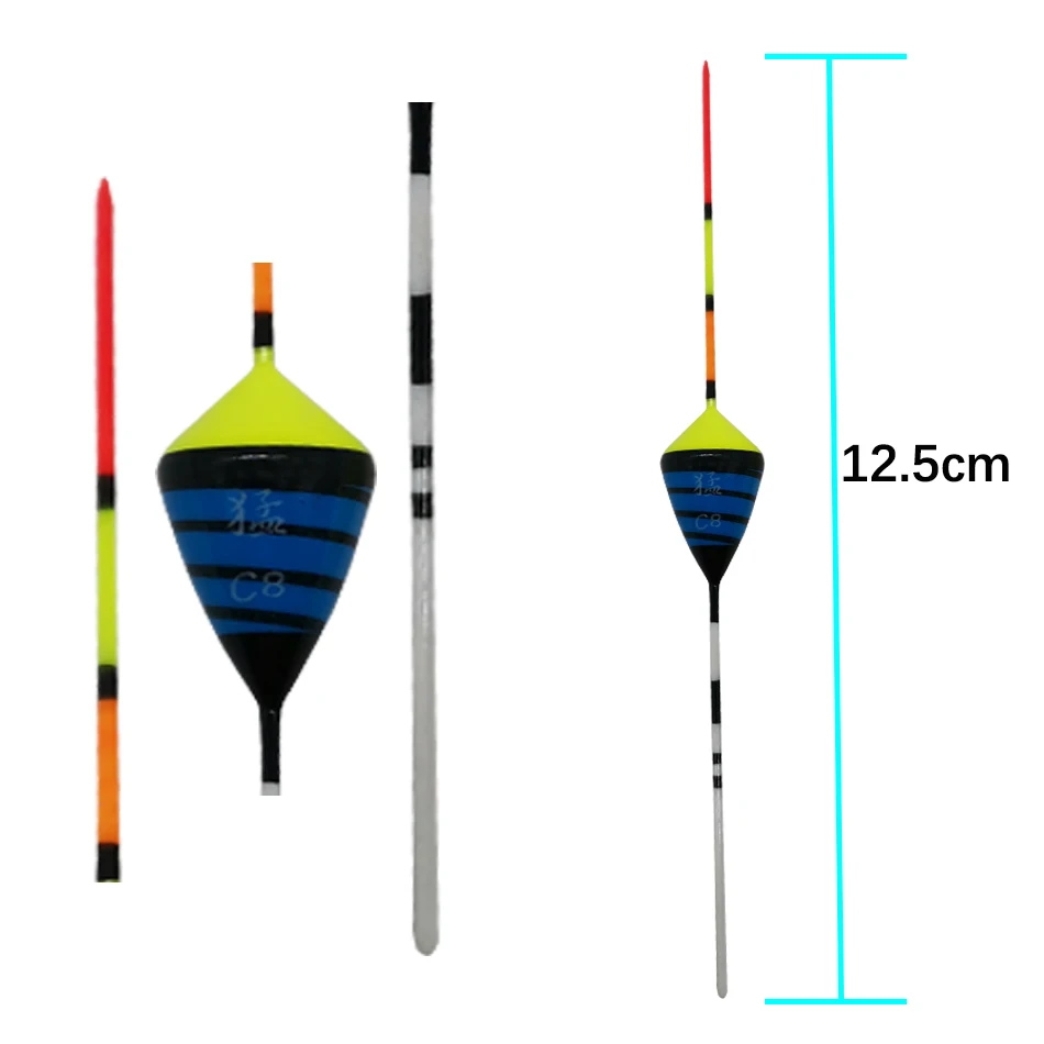 1 Шт. / Лот Рыбалка Поплавки Набор Буй Bobber Fishing Light Stick Колебаться Размер Смешивания