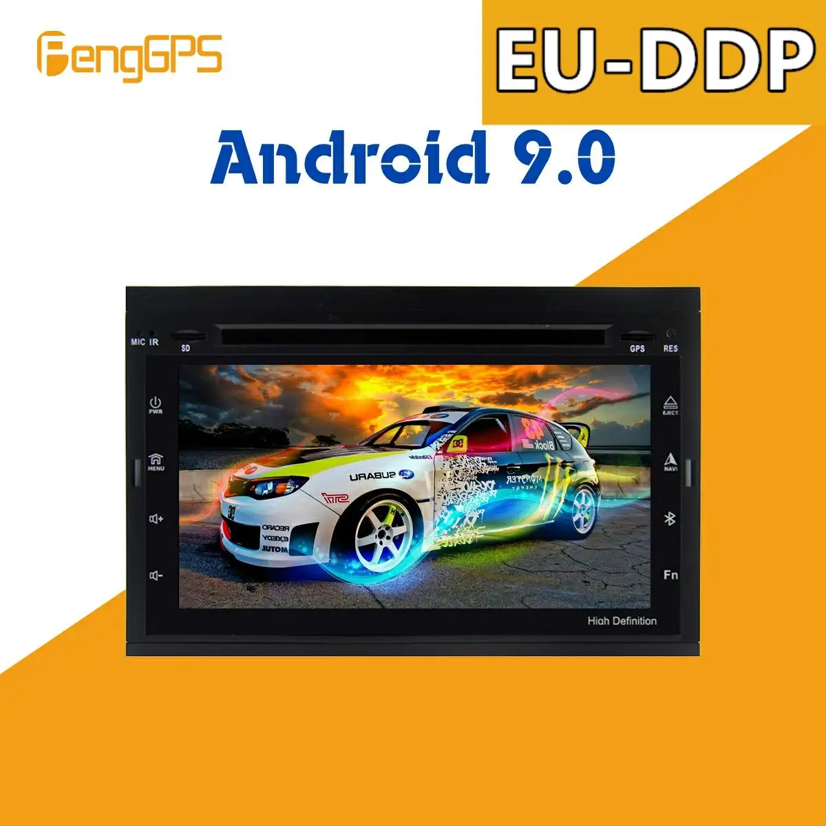 Автомобильный CD DVD плеер Android 9 0 мультимедийная магнитола для NISSAN/VW/TOYOTA/peugeo 307 GPS