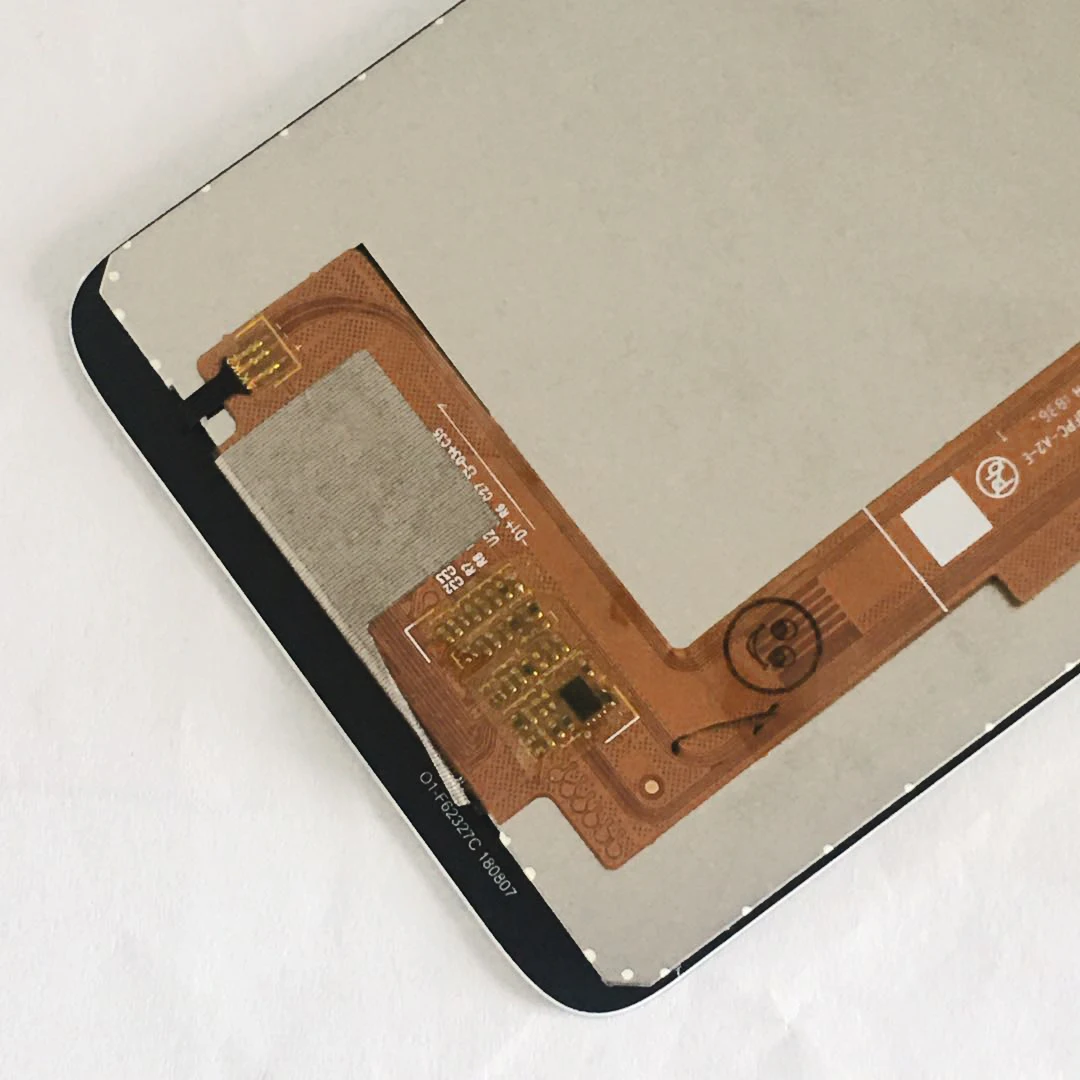 ЖК дисплей и дигитайзер сенсорного экрана Черного белого цветов с лентой